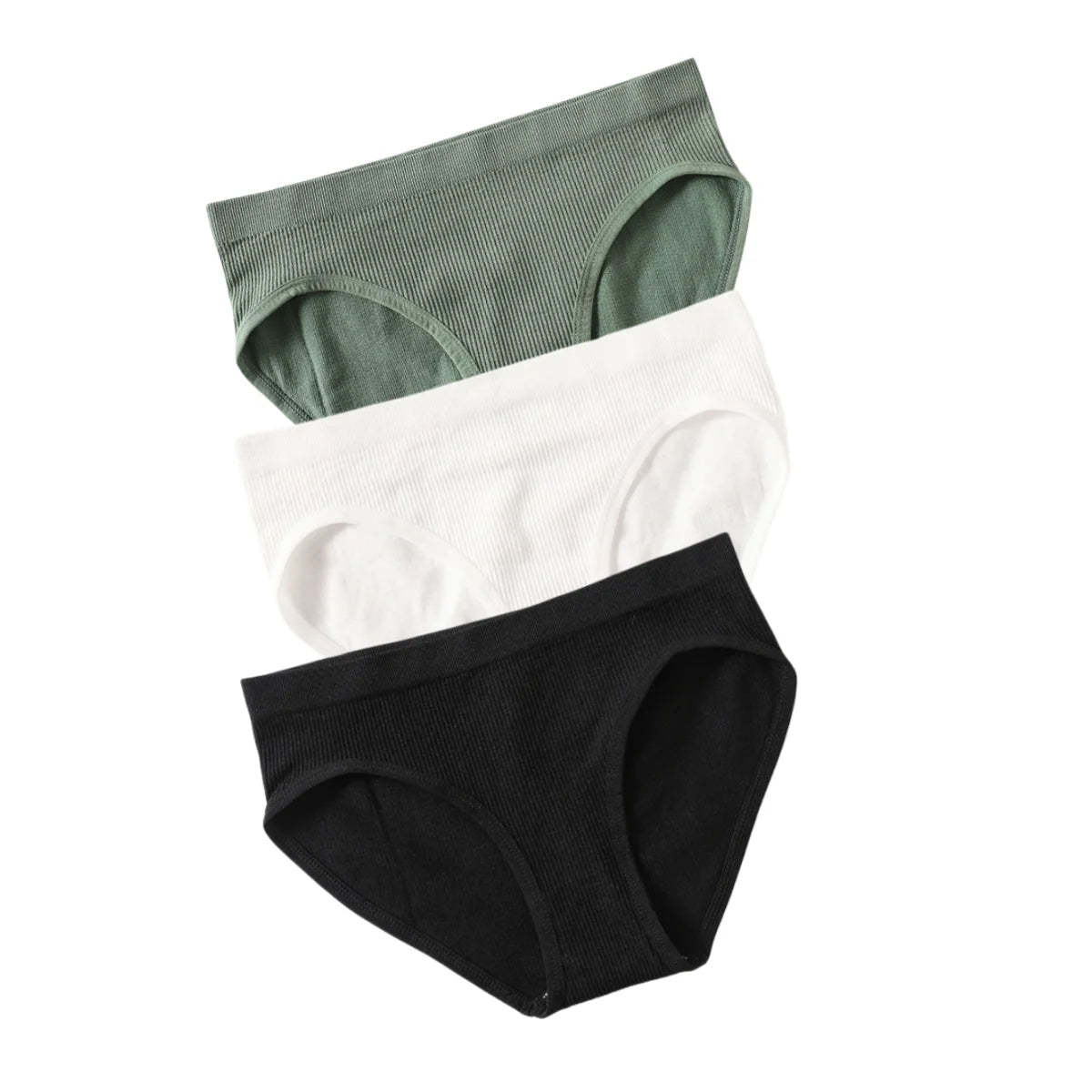 3Pcs/Set Seamless Panties Women Low Waist Briefs Female Full Coverage Back Underwear Sports Underpants Sexy Lingerie Panty Aviola