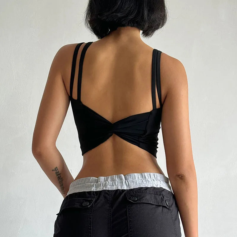 Women's Sports Bras Fitness Top, Sexy Lingerie, Push Up Fixed Pad, Yoga Bra, Back knotted Underwear, Running Vest, Gym Tops Aviola