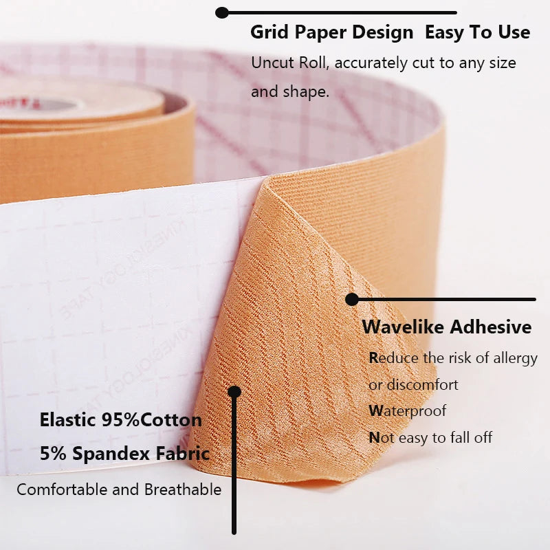 1 Roll 5M Boob Tape Push Up Bras For Women Free To Cut Large Chest Stickers Breast Lifting Up Tape Self Adhesive Invisible Bra Aviola