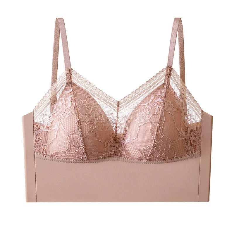 Seamless Bras For Women Push Up Bra Padded Underwear Comfort Brassiere Non-wire Lace Sexy Lingerie Aviola