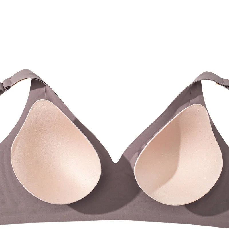 2Pcs/Set Seamless Bra Women Underwear Wireless Brassiere Soft Padded Intimate Female Push Up Sexy Lingerie Underwear Sleepwears Aviola