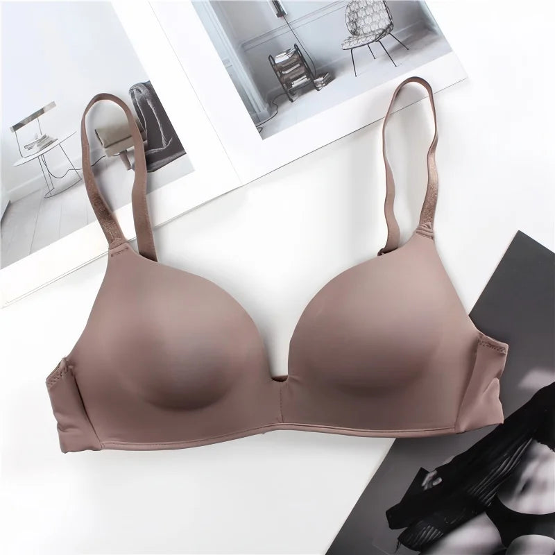 2Pcs/Set Push Up Bra Padded Bras For Women Underwear Non-wire Brassiere Sexy Lingerie Solid Color 3/4 Cup Comfort Intimates Aviola