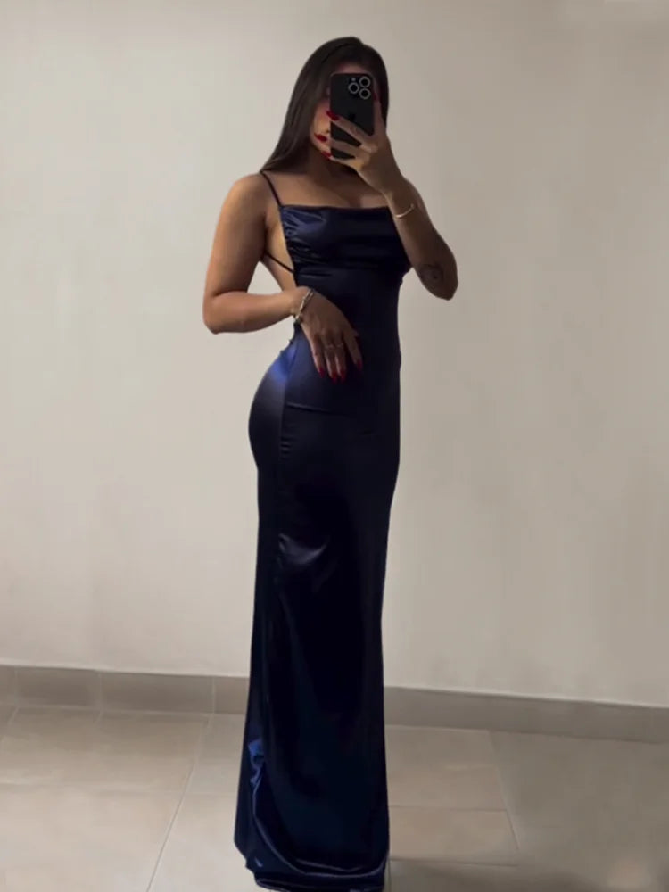Senior sense Y2K sexy halter Spice Girl dress Aviola
