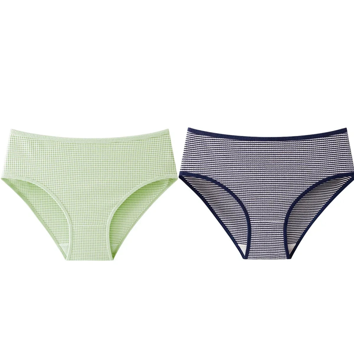2Pcs/Set Women High Rise Panties Seamless Underwear Winter Warm Underpants Breathable Briefs Female Sexy Lingerie Aviola