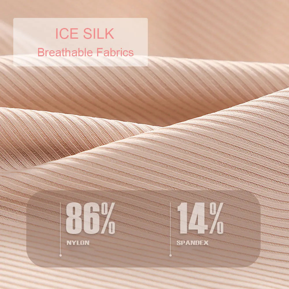 5pcs/Set Women's Breathable Panties Multipack Underwears for Women Girls Soft Knickers Lady ice Silk Underpants Aviola