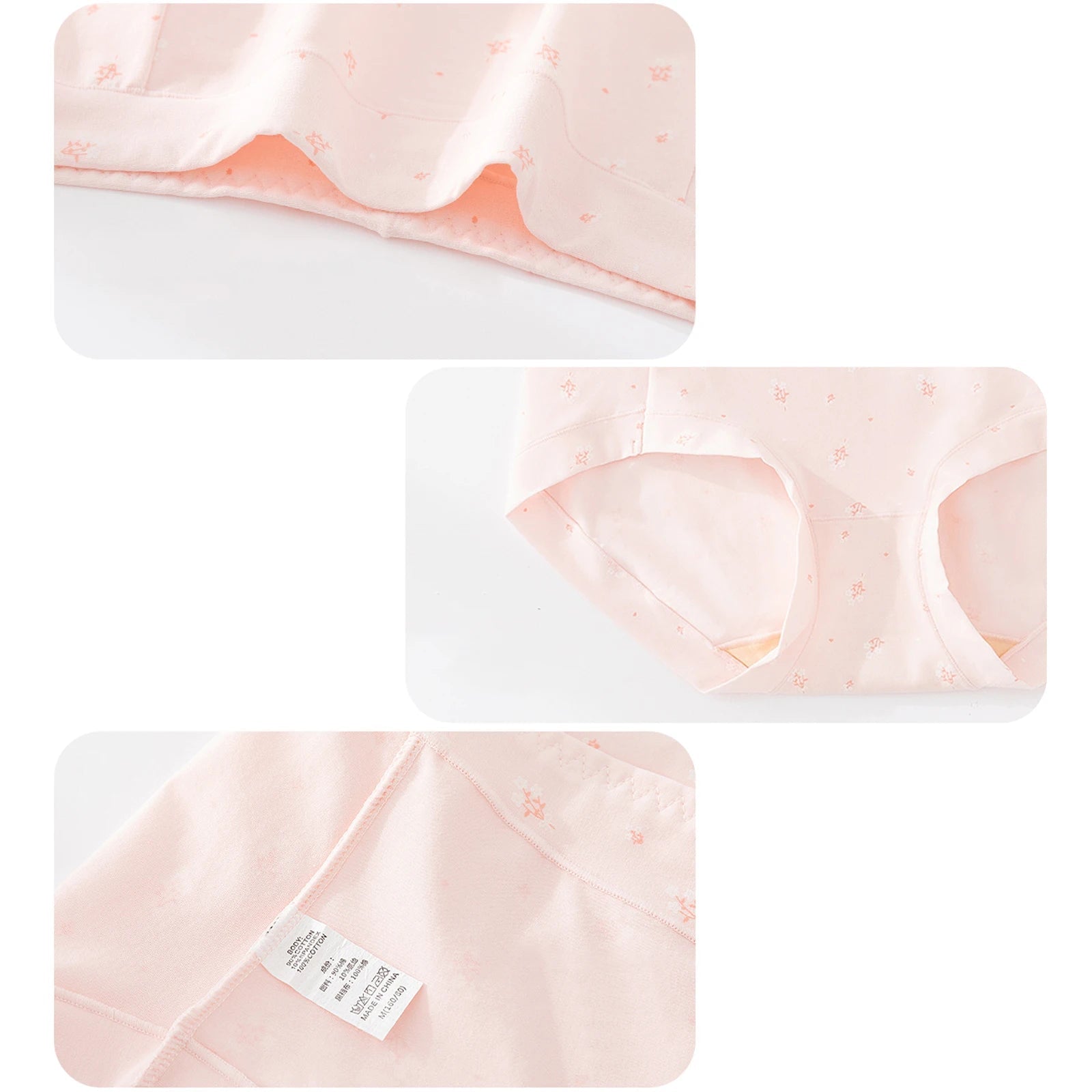 3pcs/Set Cotton Underwear for Women Lady Comfort Soft Underpant Breathable Female Briefs Girl Panties Aviola