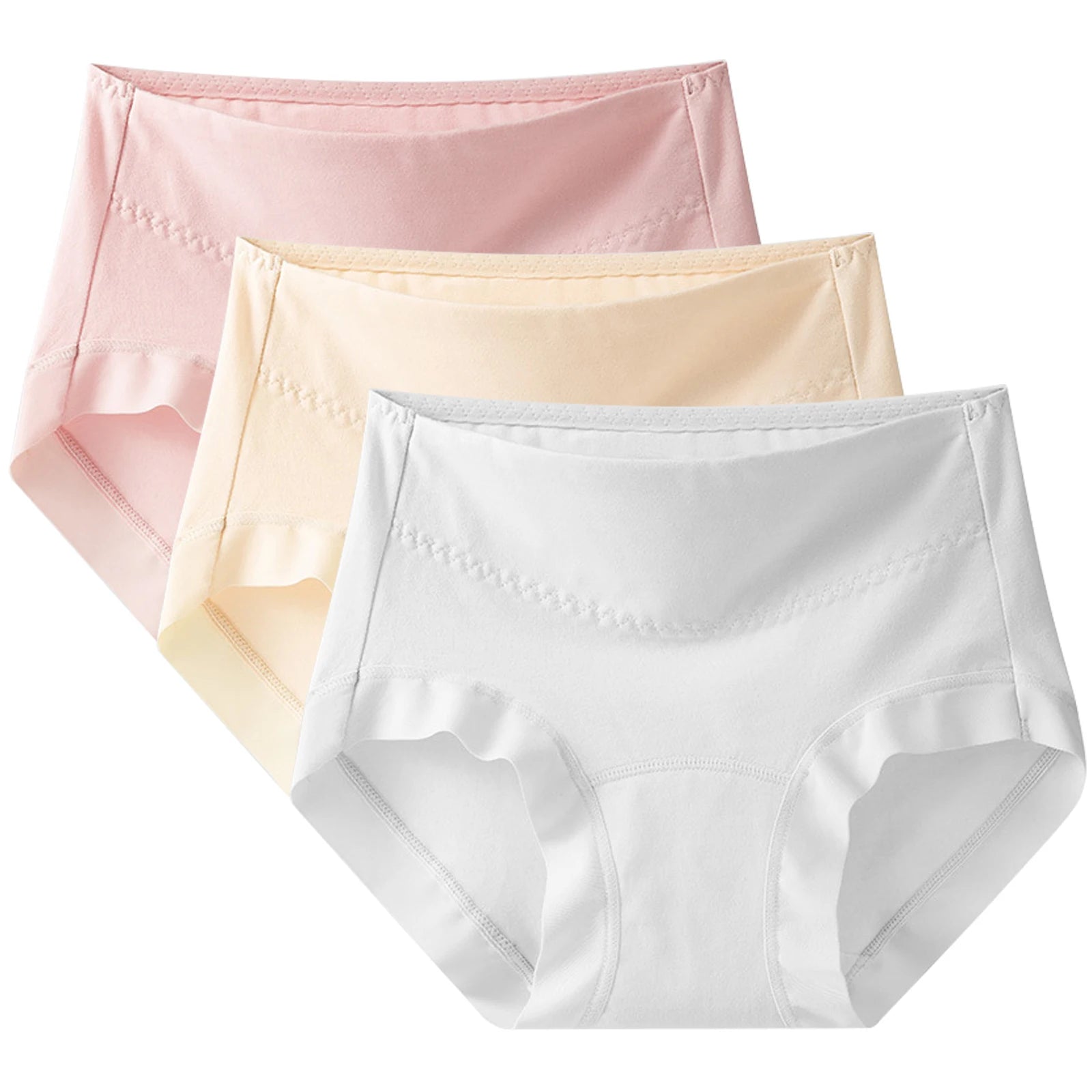 3pcs/Set Plus-Size Cotton Panties Girls Briefs Women Comfortable Breathable Female's Lingerie Soft Underwears Aviola