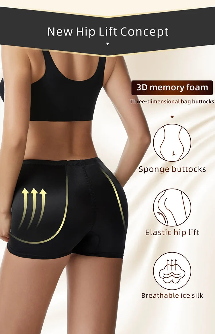 Women´s Panties Butt Lifter Shapewear Buttocks Underwear Body Shaper Waist Trainer Hip Pads Control Female Lingerie Aviola