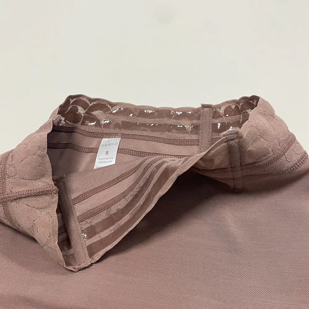 Body Shaper Women Tummy Control Panties Lace Shorts Hourglass Girdles Shapewear Butt Lifter Aviola