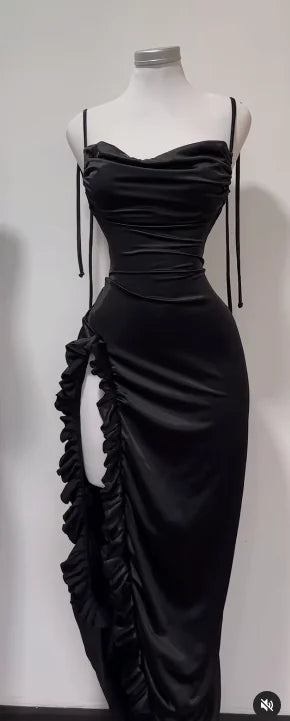 Senior sense Y2K sexy halter Spice Girl dress Aviola