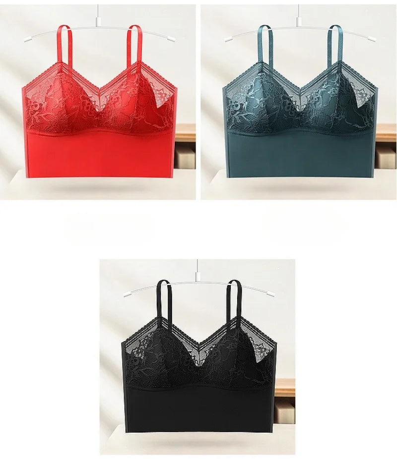 Seamless Bras For Women Push Up Bra Padded Underwear Comfort Brassiere Non-wire Lace Sexy Lingerie Aviola