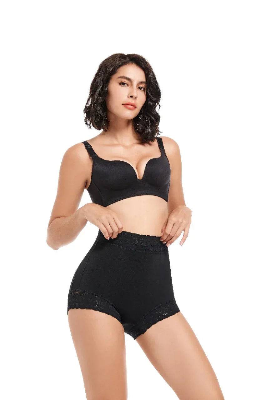 Body Shaper Women Tummy Control Panties Lace Shorts Hourglass Girdles Shapewear Butt Lifter Aviola