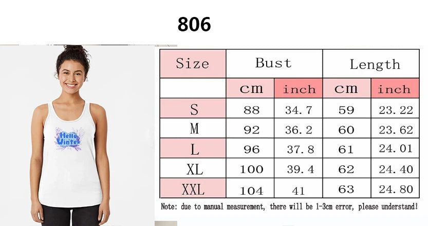 2024 Europe and the United States street new print season art text short sleeve women Y2K women's T-shirt vest halter Aviola