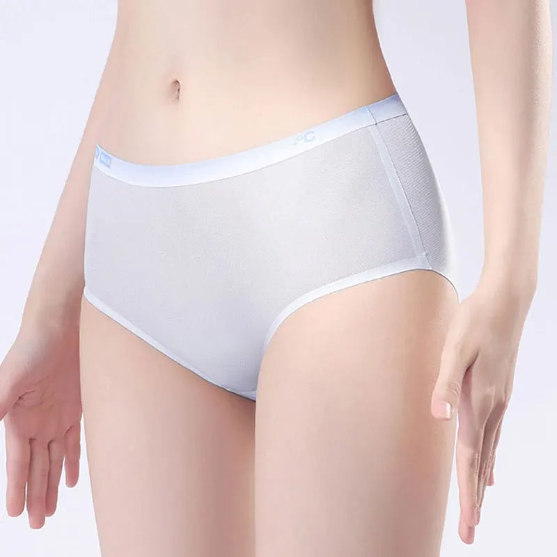 5Pcs Women's Seamless No Show Underwear Mid Waist Panties Invisible Light Underwear Aviola