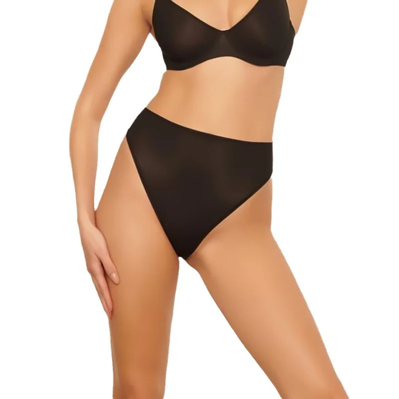 Women Sexy Cotton Panties Seamless Bikini Underwear Plus Size Briefs Ladies High-Rise Underpants Comfortable Lingerie 8117 Aviola