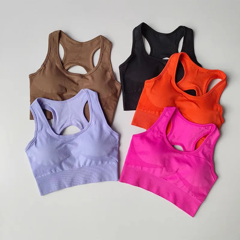 Women's tracksuit Fitness Suit Yoga Sets Sportswear Workout Sports Bra+High Waist Leggings Gym Clothing Seamless Sports Suits Aviola