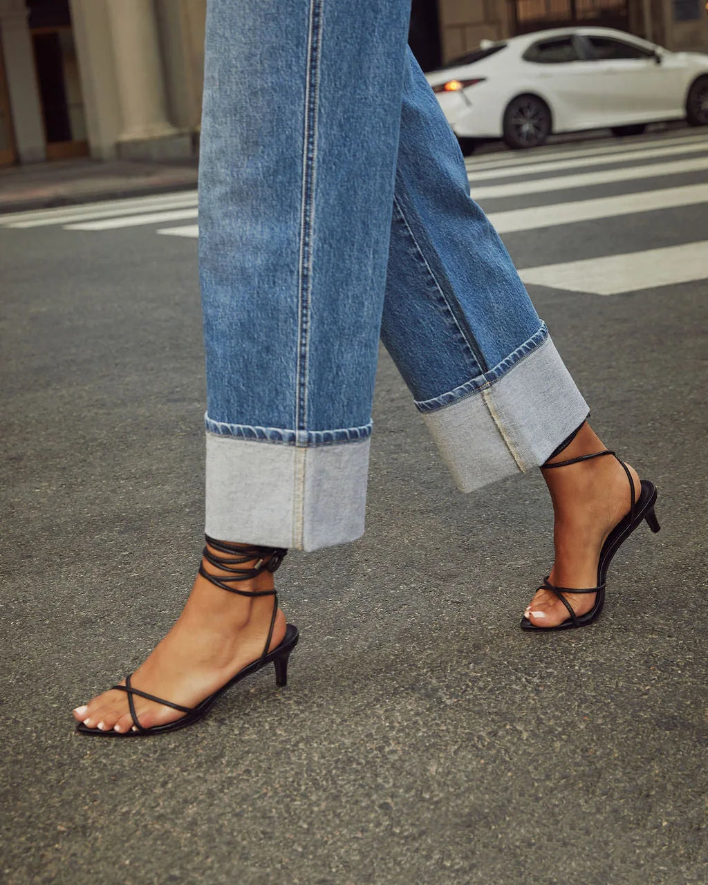 Mom Jeans Women Denim Pant Wide Leg Long Pants Y2k Streetwear High Waist Straight Trousers Elegant Temperament Spring 2025 Aviola