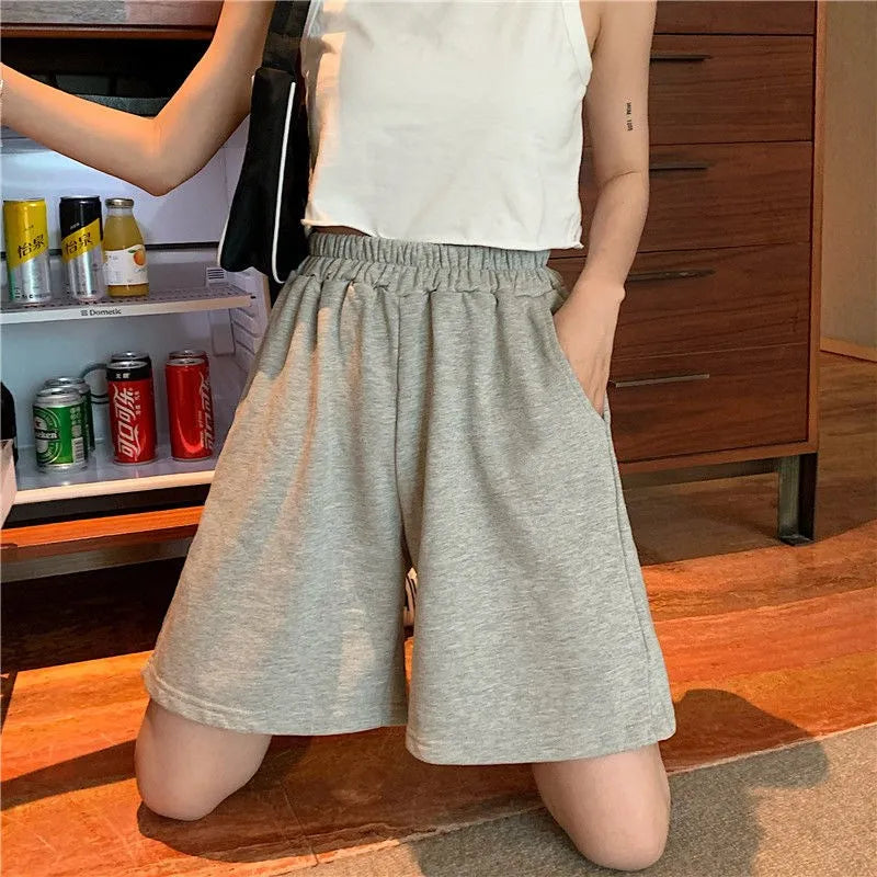 Explosive shopee Europe and the United States loose fashion shorts women's new hot sales joom Aviola