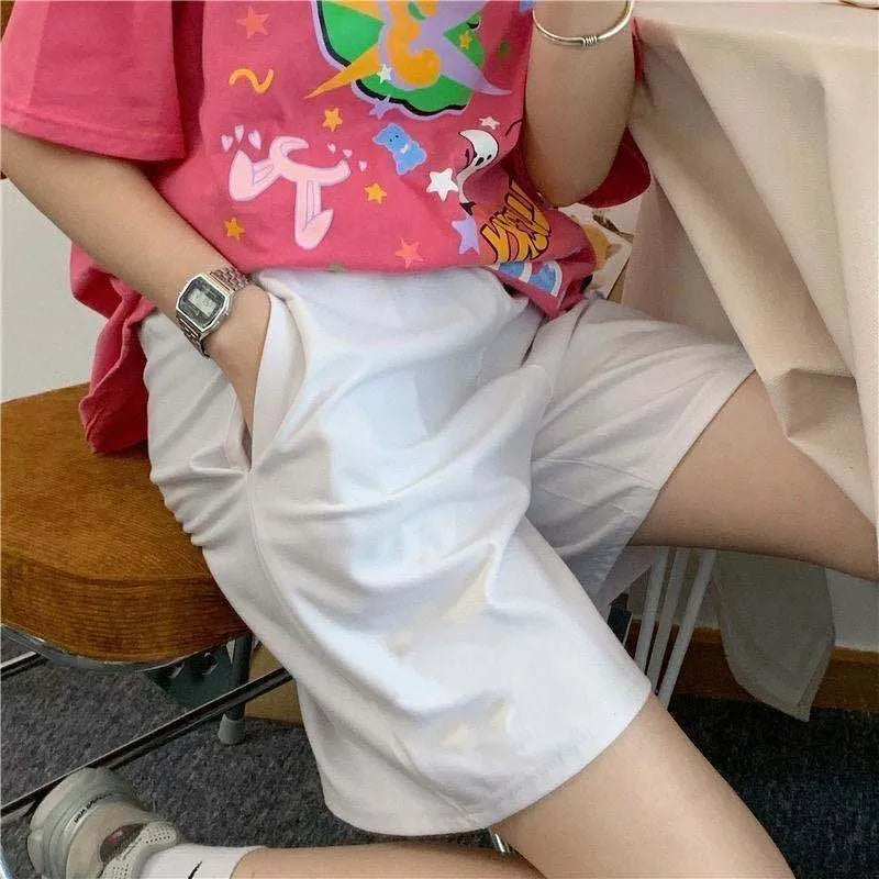 Explosive shopee Europe and the United States loose fashion shorts women's new hot sales joom Aviola