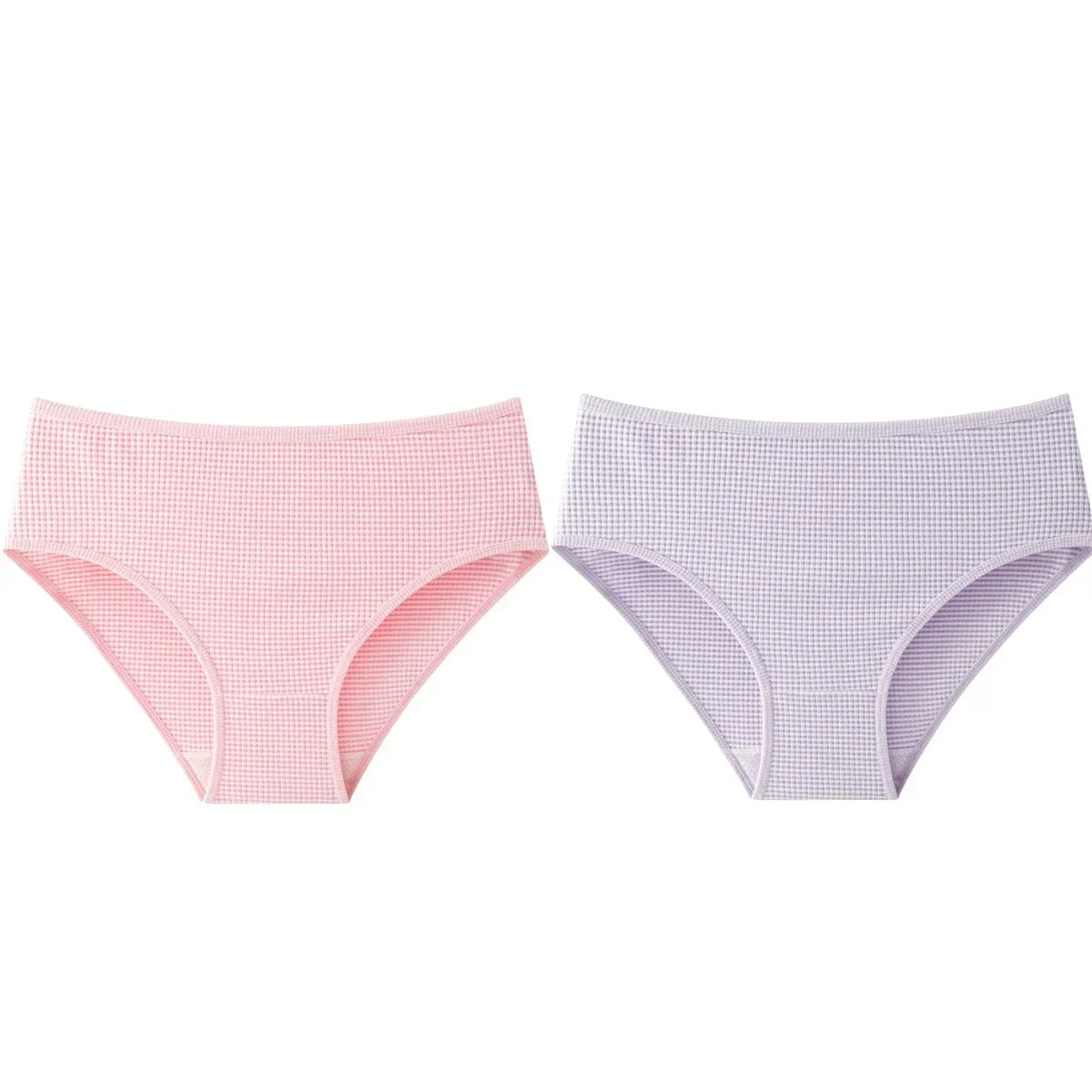 2Pcs/Set Women High Rise Panties Seamless Underwear Winter Warm Underpants Breathable Briefs Female Sexy Lingerie Aviola