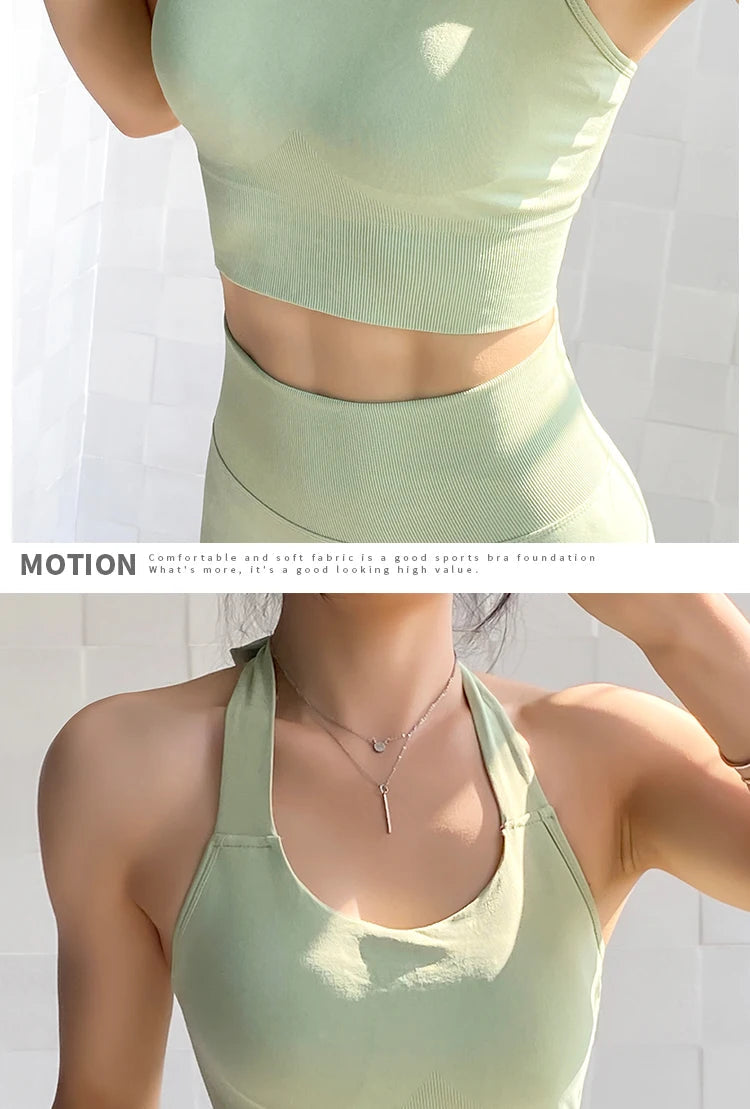 Seamless Push Up Sports Bra for Women, Sports Underwear, Workout Top, Crop Fitness, Active Wear, Yoga Gym Brassiere Sportswear Aviola