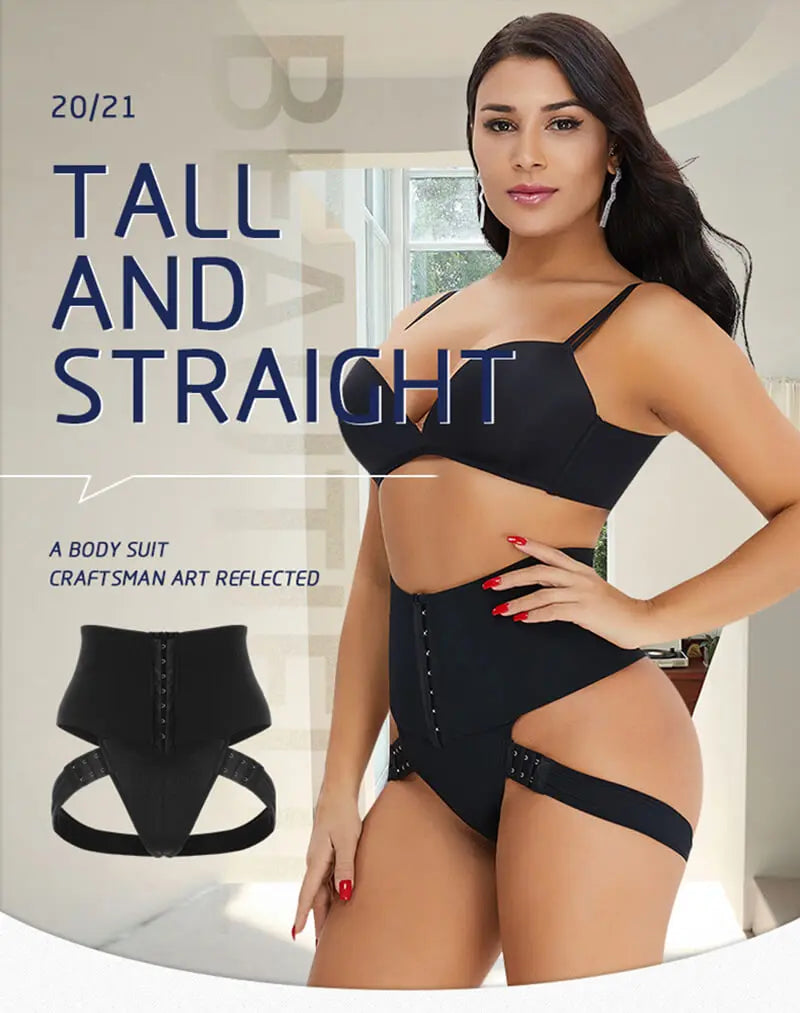 Cuff Tummy Trainer for Women Control Panties Booty Pulling Underwear Body Shaper Waist Trainer Corset Body Shapewear Plus Size Aviola