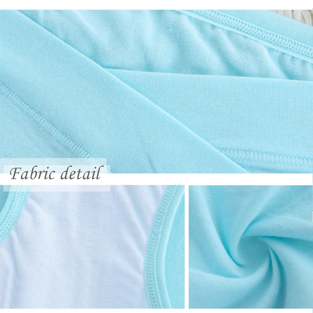 4 Pairs Pregnant Women Panties Underwear Cotton Pregnancy Low Waist Breathable Underwear Aviola