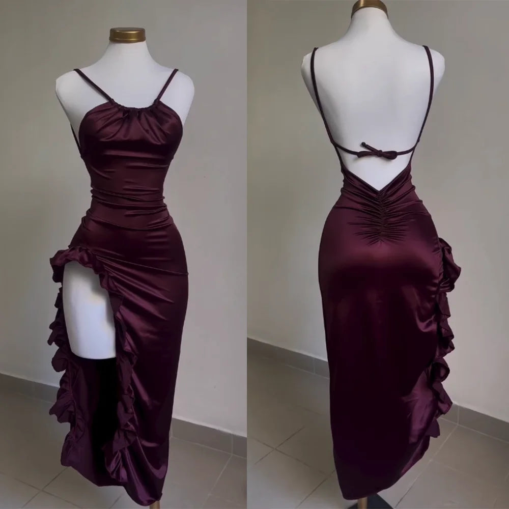 Cross-border dress summer senior sense Y2K sexy halter Spice Girl dress Aviola
