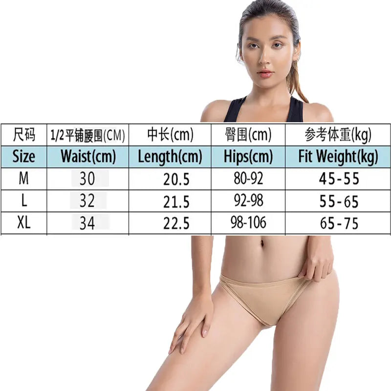 6Pcs/Set Cotton Panties Women Low Rise Briefs Seamless Underwear Sports Female Underpants Sexy Lingerie Aviola
