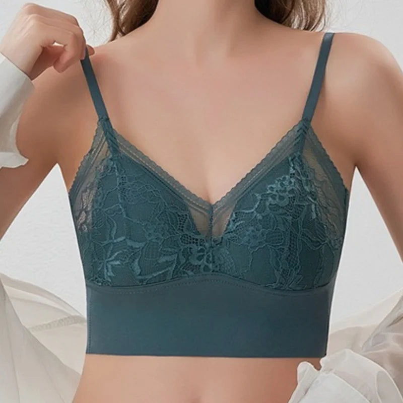 Seamless Bras For Women Push Up Bra Padded Underwear Comfort Brassiere Non-wire Lace Sexy Lingerie Aviola