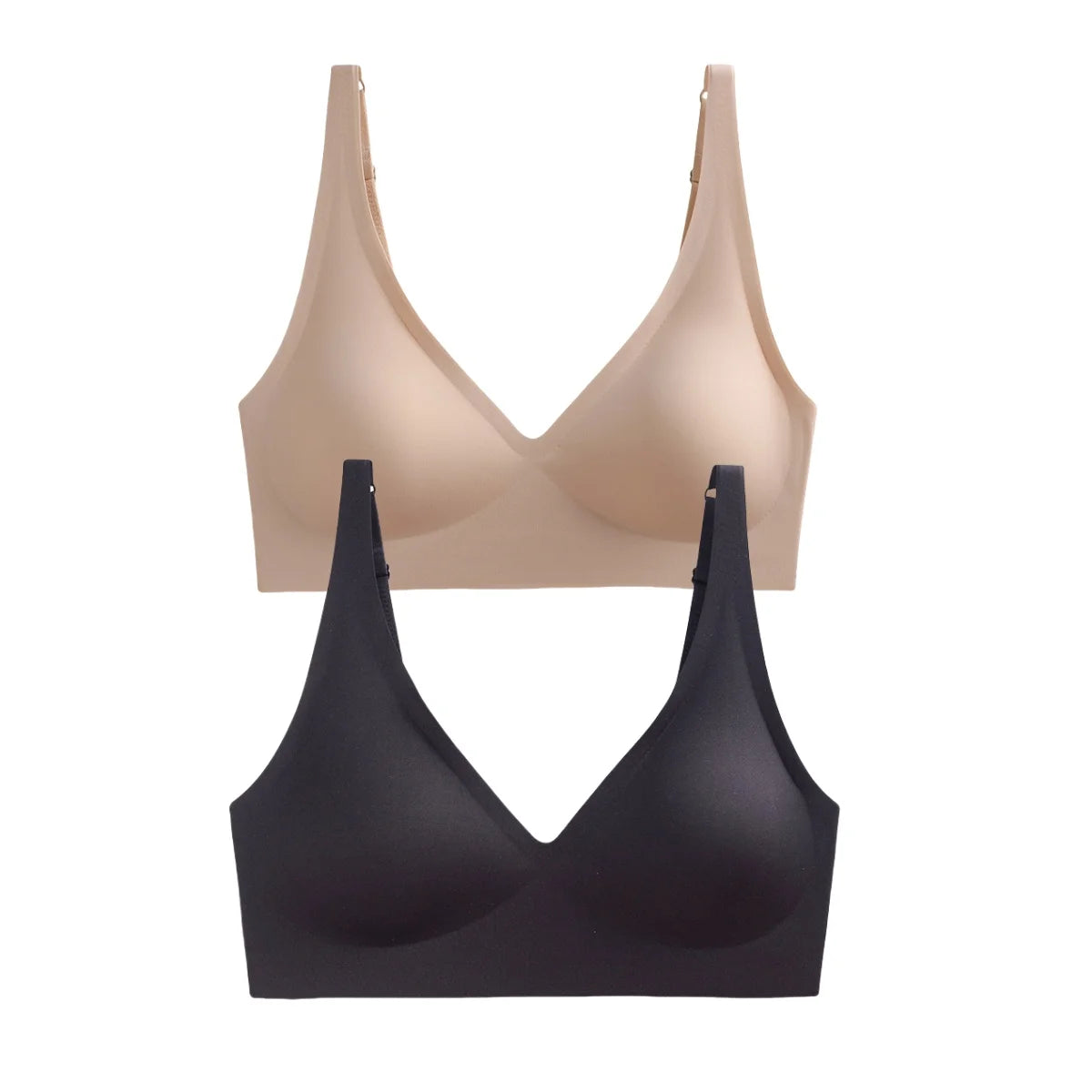 2Pcs/Set Seamless Bra Women Underwear Wireless Brassiere Soft Padded Intimate Female Push Up Sexy Lingerie Underwear Sleepwears Aviola