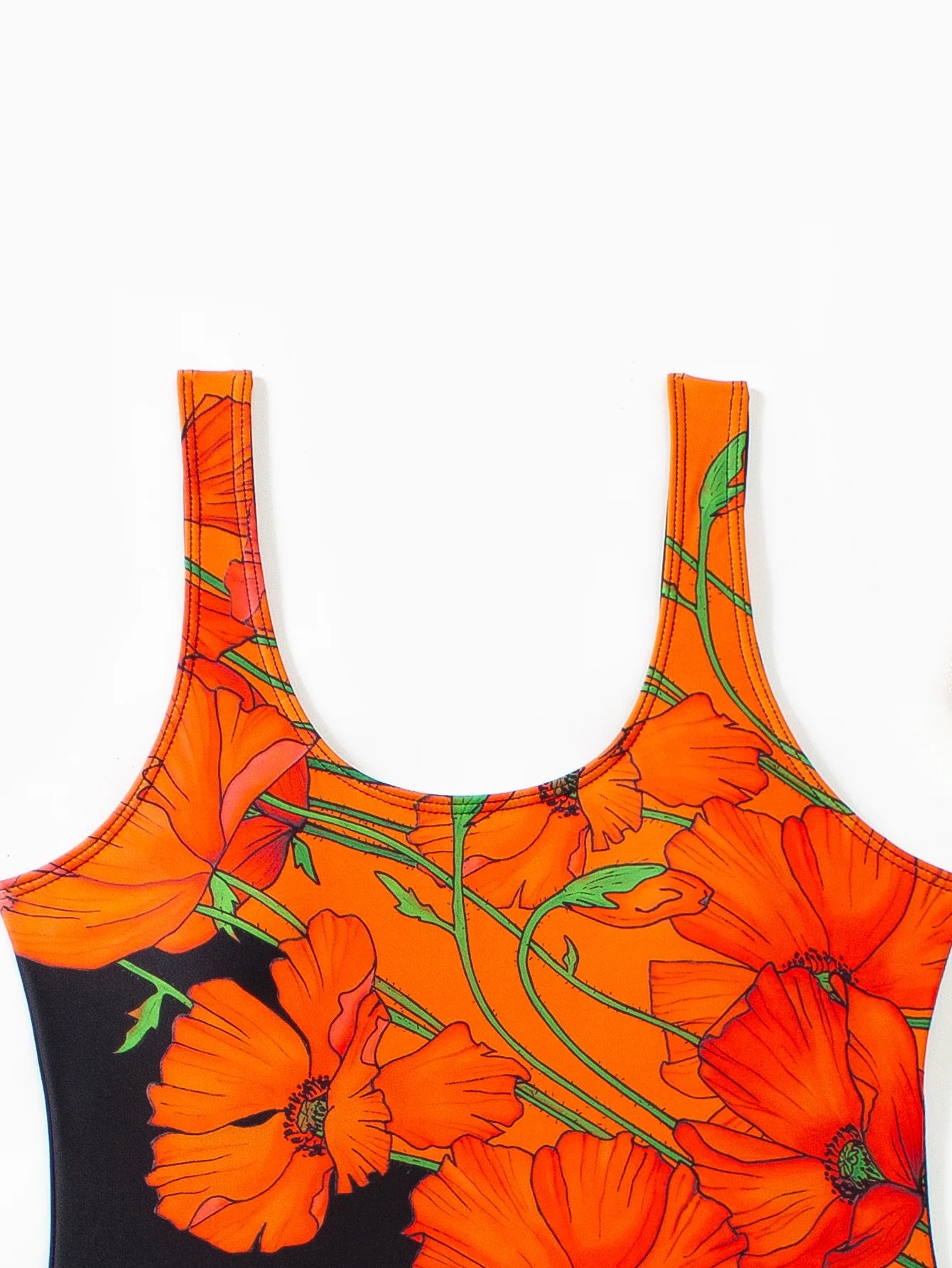 2025 New Sexy Floral One-Piece Swimsuit for Women's Sling Beach Play Seaside Vacation Ladies Monokini With Bloom Design Swimwear Aviola