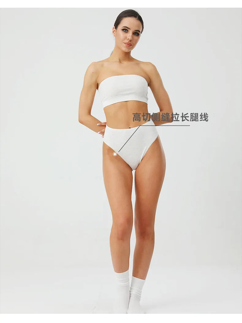 Women Sexy Cotton Panties Seamless Bikini Underwear Plus Size Briefs Ladies High-Rise Underpants Comfortable Lingerie 8117 Aviola