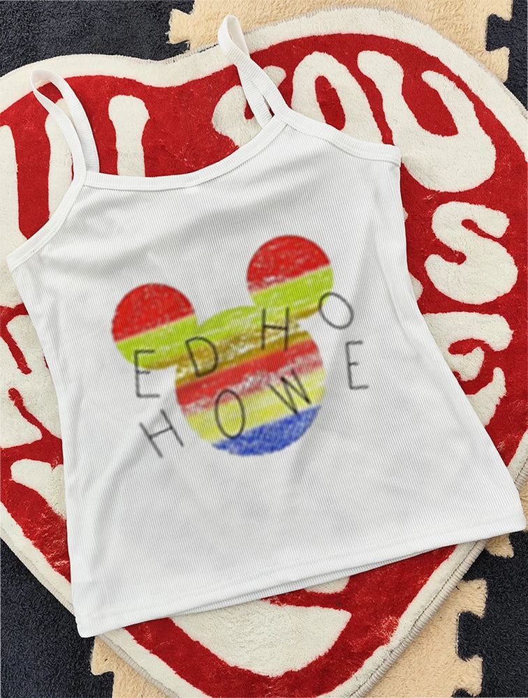 2024 ultra hot Europe and the United States short T-shirt women short sleeve summer new thin loose white shoulder clothes Aviola