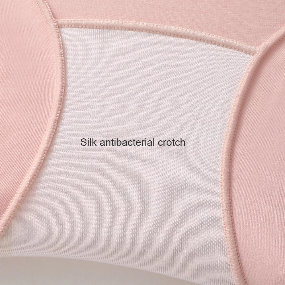 3pcs Women's Cotton Plus-Size Briefs Black Breathable Underpants Comfortable Soft Breathable Elastic Underwear M-XXL Aviola