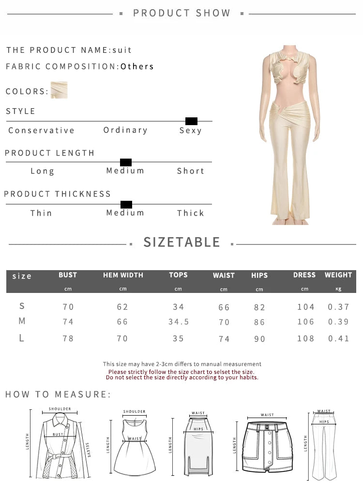 Nibber Solid Stunning Matching 2 Piece Set Women Simple Sliky Shape Mini Tanks+Shirring Pants Female Trend Sexy Street Suits Aviola