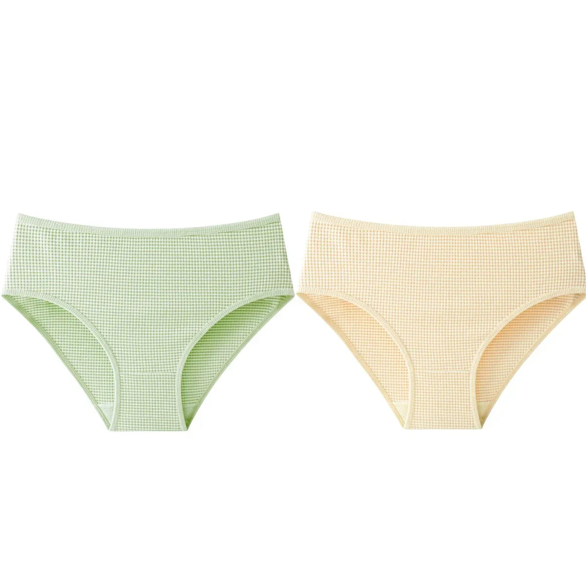 2Pcs/Set Women High Rise Panties Seamless Underwear Winter Warm Underpants Breathable Briefs Female Sexy Lingerie Aviola
