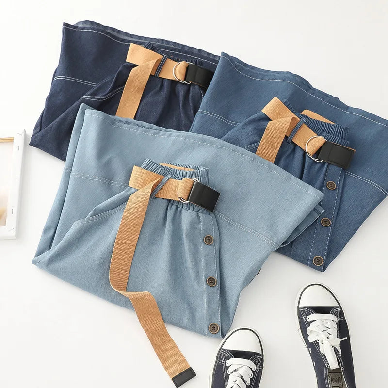 Denim Skirts Women Mid Length Skirt A Line Y2k Streetwear High Waist Elegant Vintage Casual Temperament Slim Mom Jeans Work 2025 Aviola