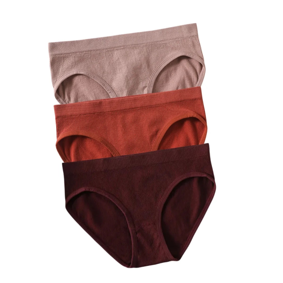3Pcs/Set Seamless Panties Women Low Waist Briefs Female Full Coverage Back Underwear Sports Underpants Sexy Lingerie Panty Aviola
