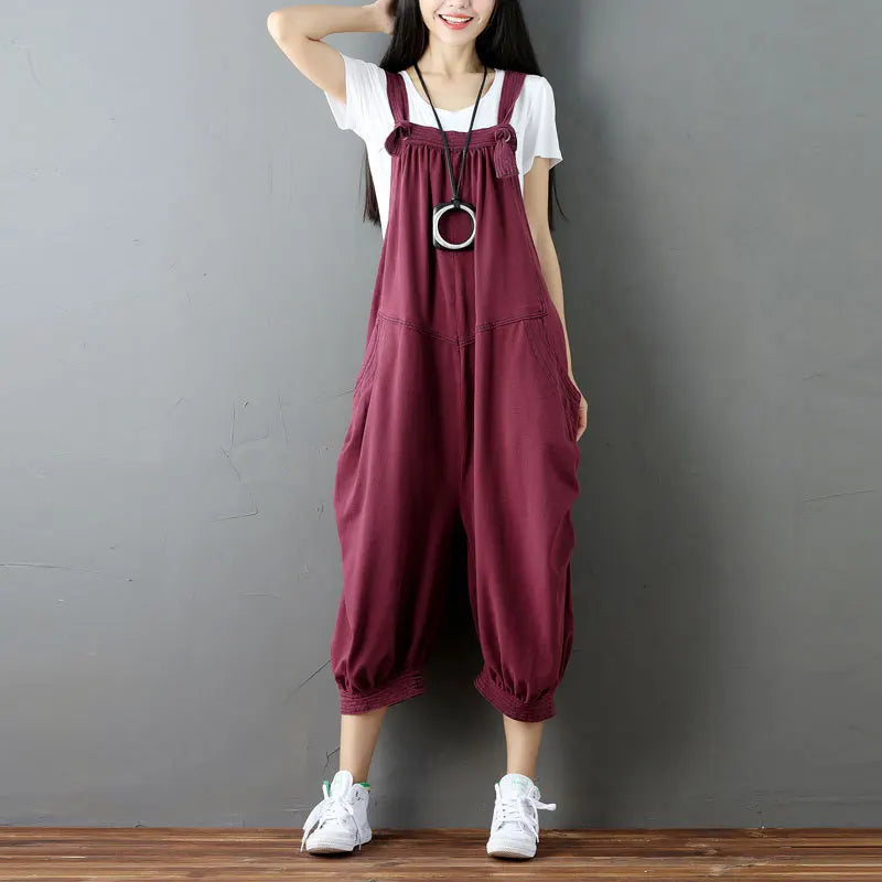 Jumpsuits Women Denim One Piece Mom Jeans Overalls Wide Leg Long Pants High Waist Rompers Y2k Streetwear Work Casual 2025 Aviola