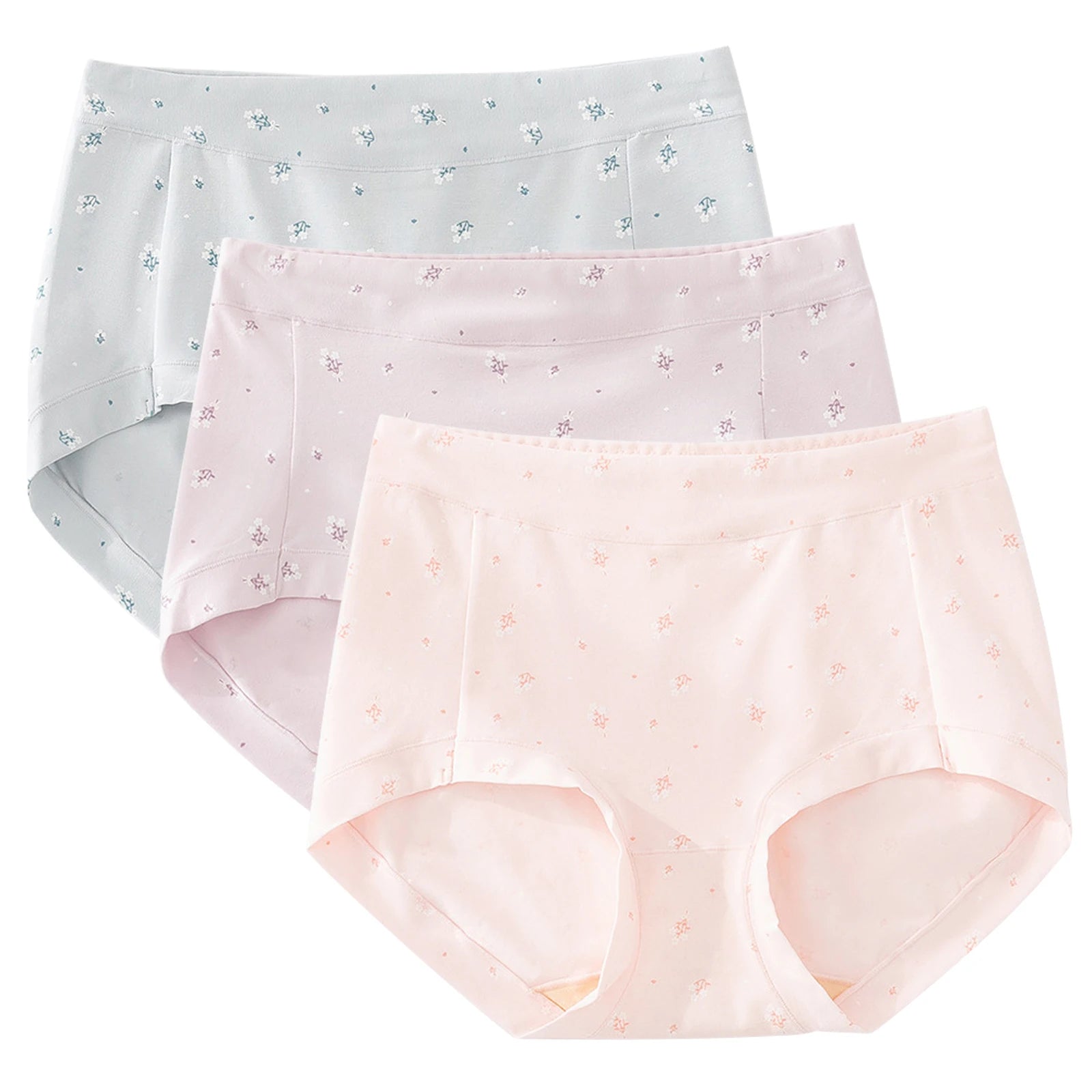 3pcs/Set Cotton Underwear for Women Lady Comfort Soft Underpant Breathable Female Briefs Girl Panties Aviola