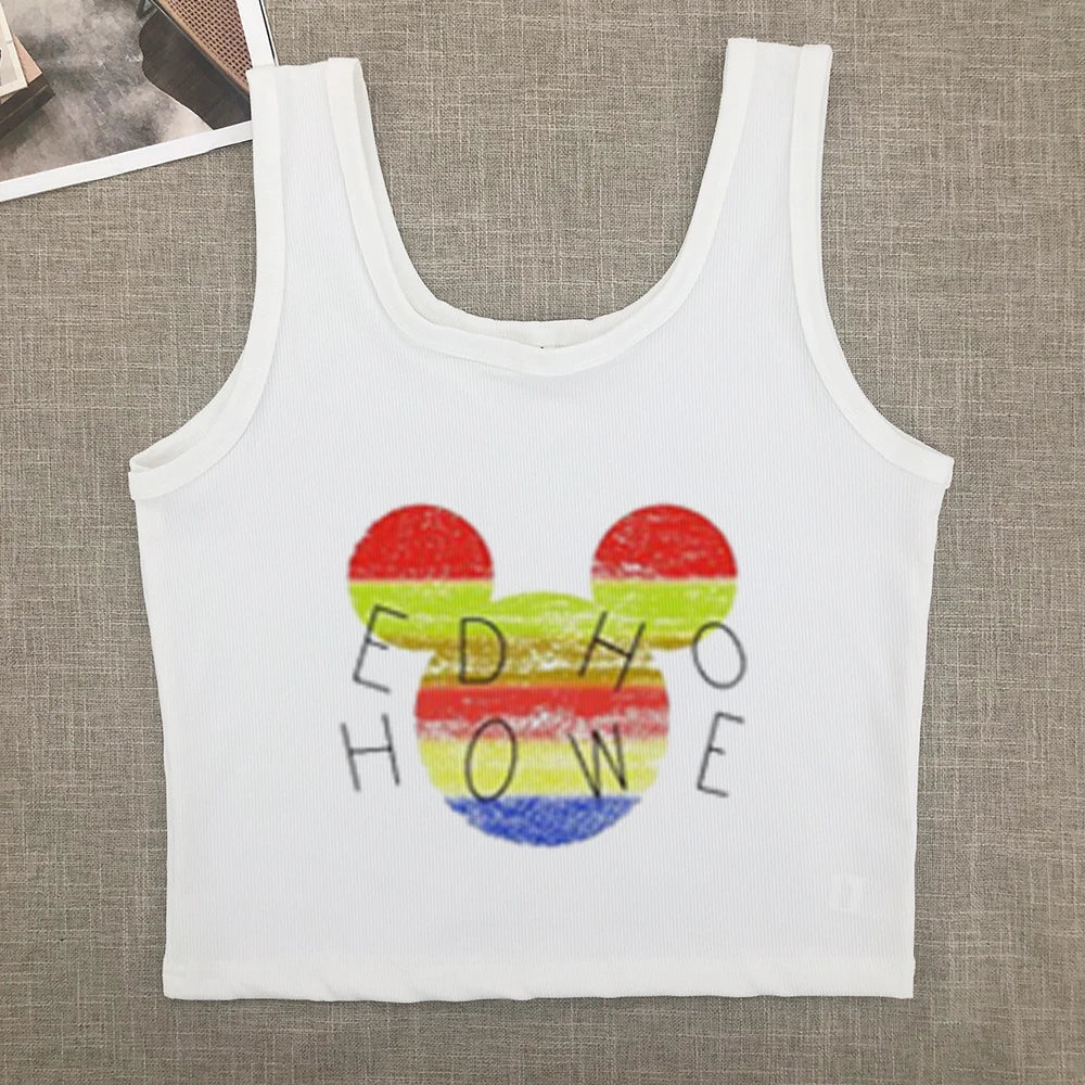 2024 ultra hot Europe and the United States short T-shirt women short sleeve summer new thin loose white shoulder clothes Aviola