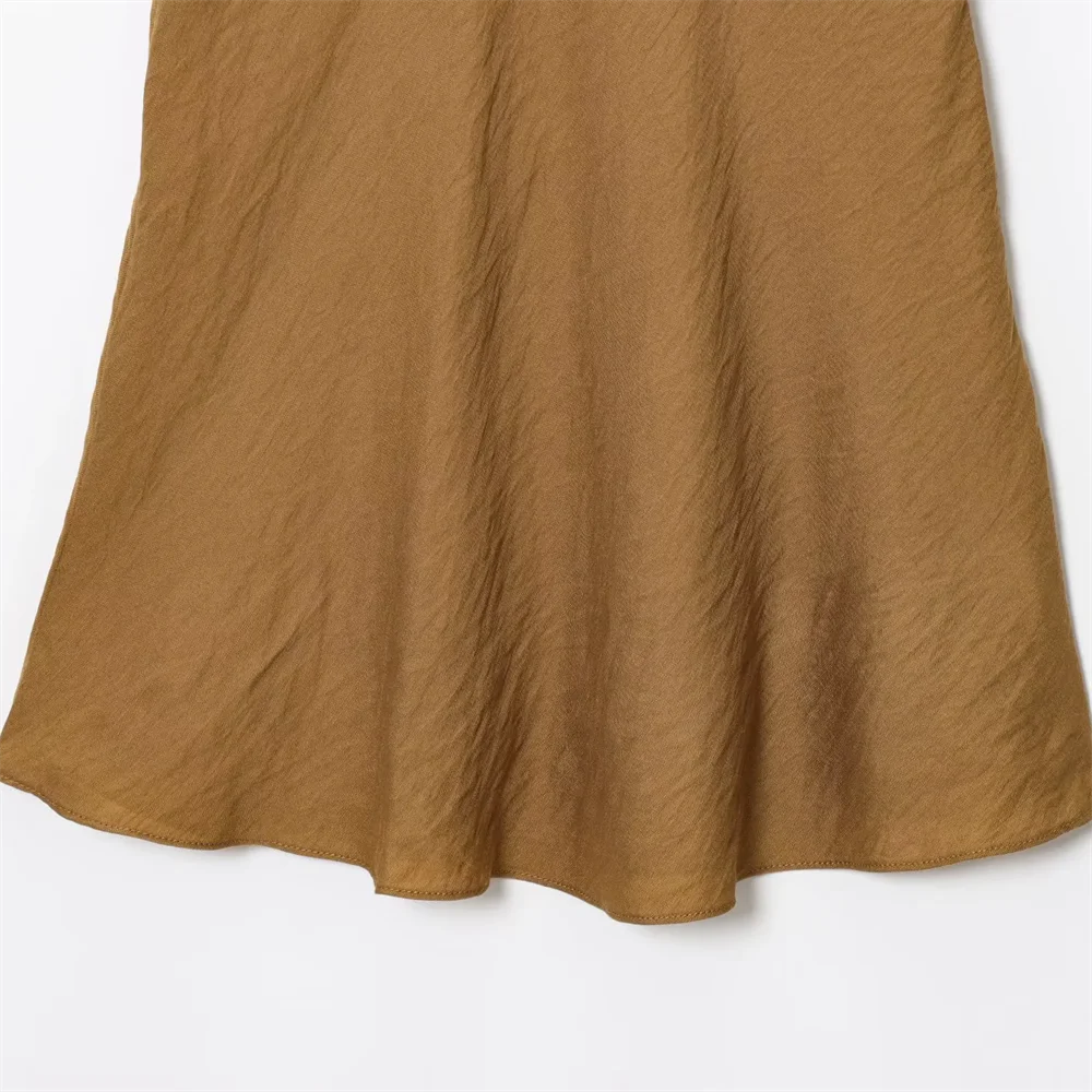 BM&MD&ZA2025oblique shoulder asymmetrical A-line short commuting temperament simple off-shoulder dress short skirt female Aviola