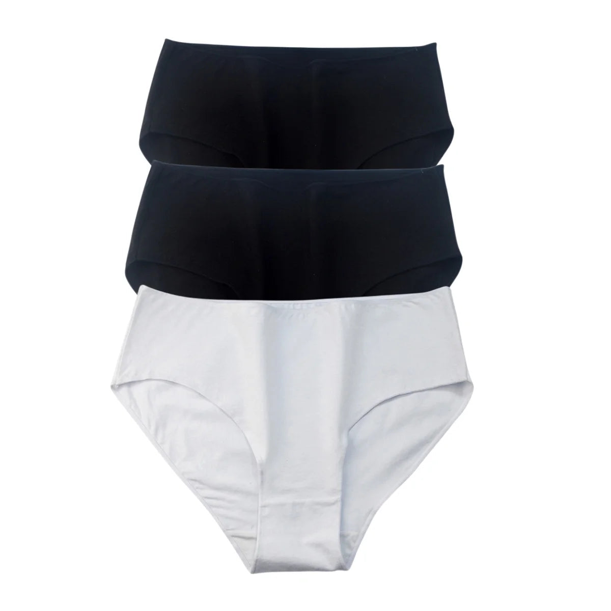 3Pcs/Set Cotton Panties Women High Waist Briefs Breathable Comfort Underwear Female Underpants Solid Color Intimates M-2XL Panty Aviola