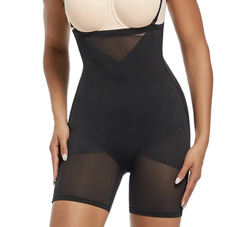 Light Shapewear Bodysuit Body Shaper Women Belly Sheath Waist Trainer Reductive Slimming Underwear Thin Breathable Aviola