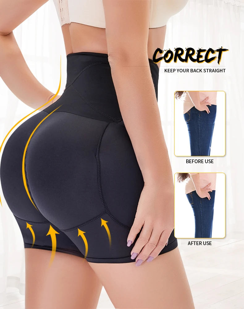 Body Shaper Butt Lifter Enhancer Hip Pad High Waist Tummy Control Panties Invisible Briefs Fake Ass Buttock Slimming Thigh Aviola