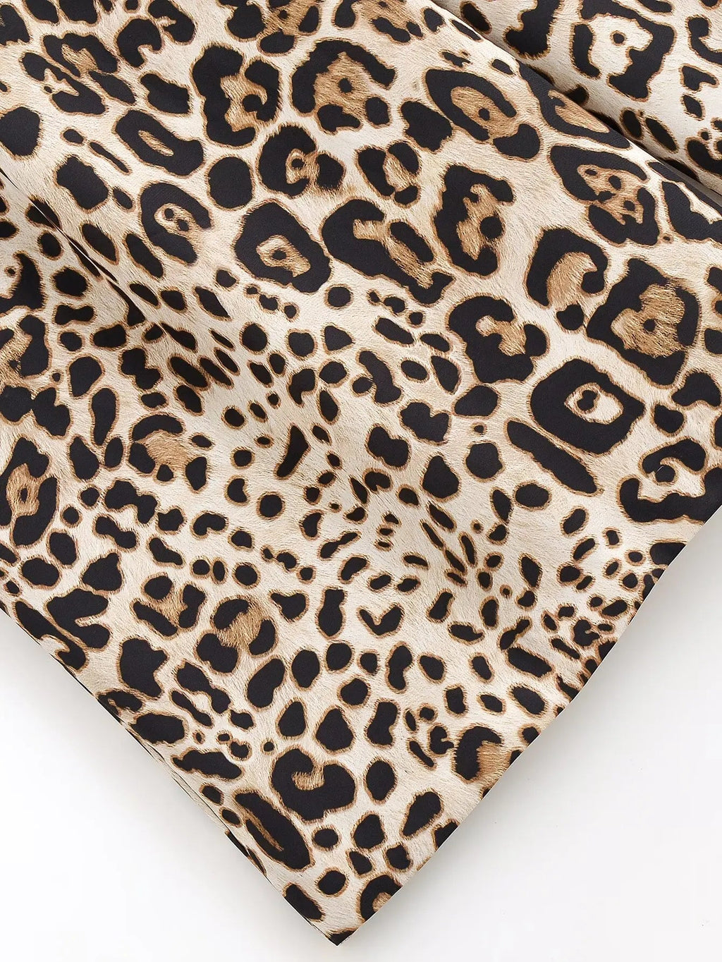 UNIZERA Leopard Satin with Belt High Waisted Trousers Wide Leg Pants Women's Clothing 2025 Summer New Arrivals Casual Pants Aviola