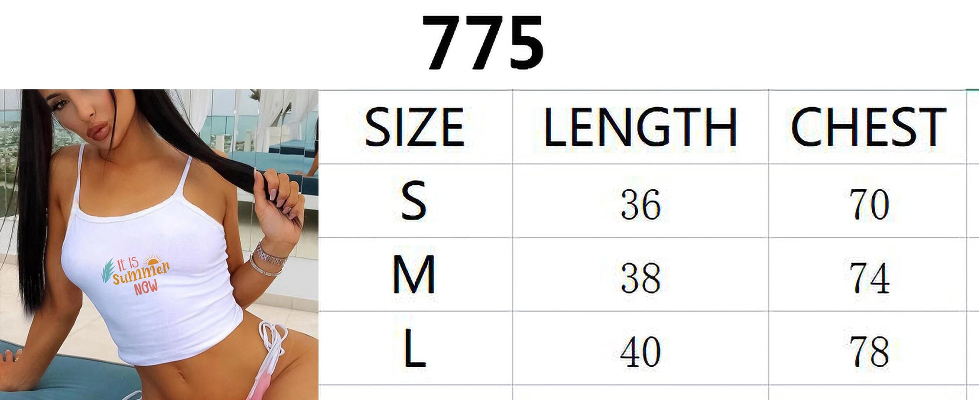 2024 Europe and the United States street new print season art text short sleeve women Y2K women's T-shirt vest halter Aviola