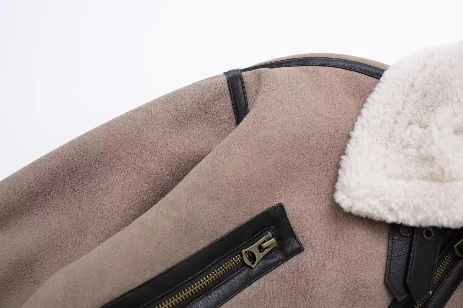 RARF 2024 new European and American style women's new fashion stand collar double-sided short jacket coat ladies Aviola