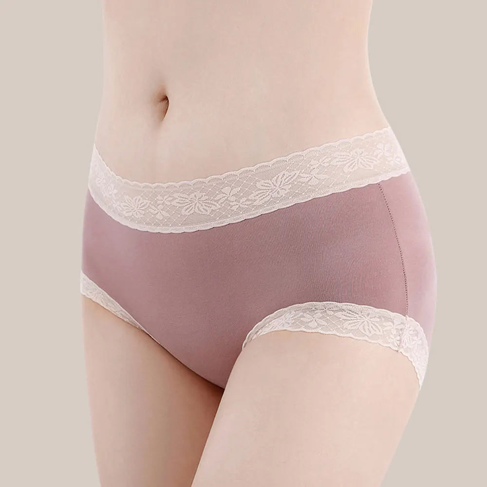 3PCS Cotton Size M-XXL Women's Panties Sexy Fashionable Women's Underwear Ladies lace Comfortable Briefs Girl's Lingerie Aviola